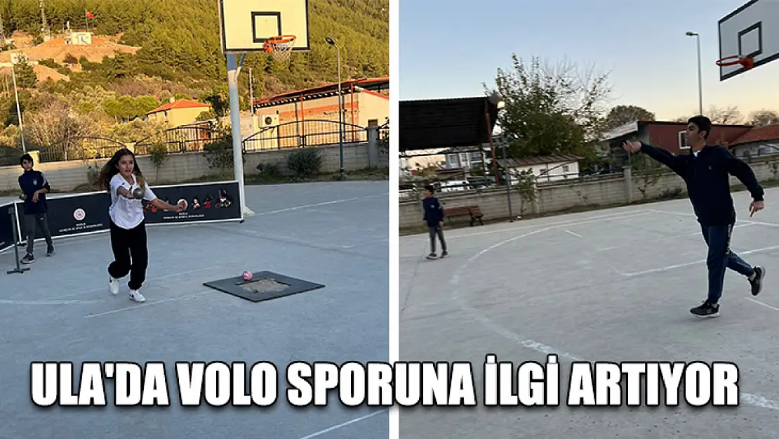 Ula'da Volo sporuna ilgi artıyor