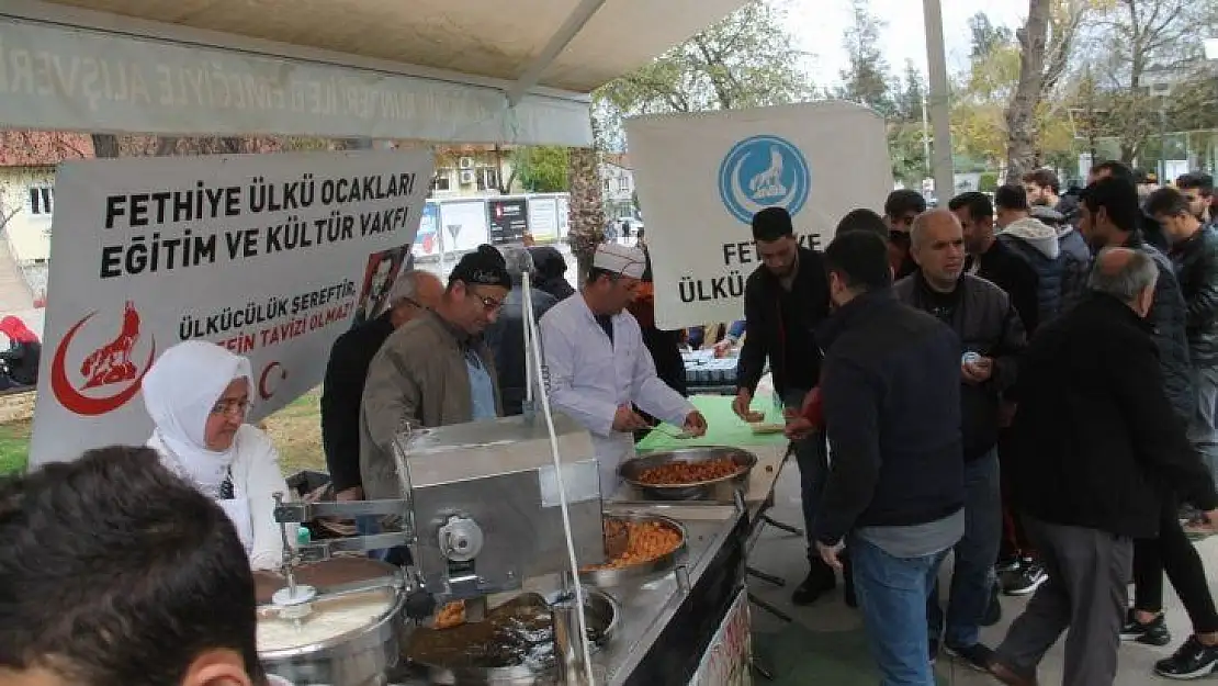 Ülkü Ocaklarından Şehit Çakıroğlu İçin Lokma Hayrı