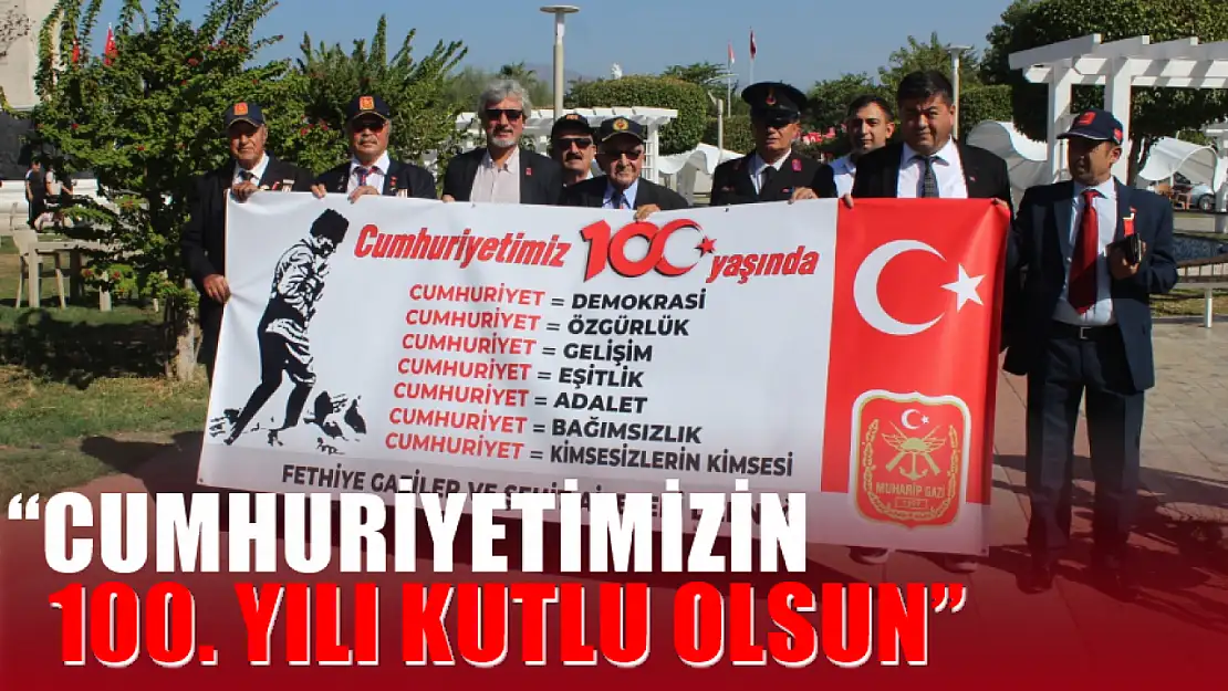 Ünal' 'Cumhuriyetimizin 100. Yılı kutlu olsun'