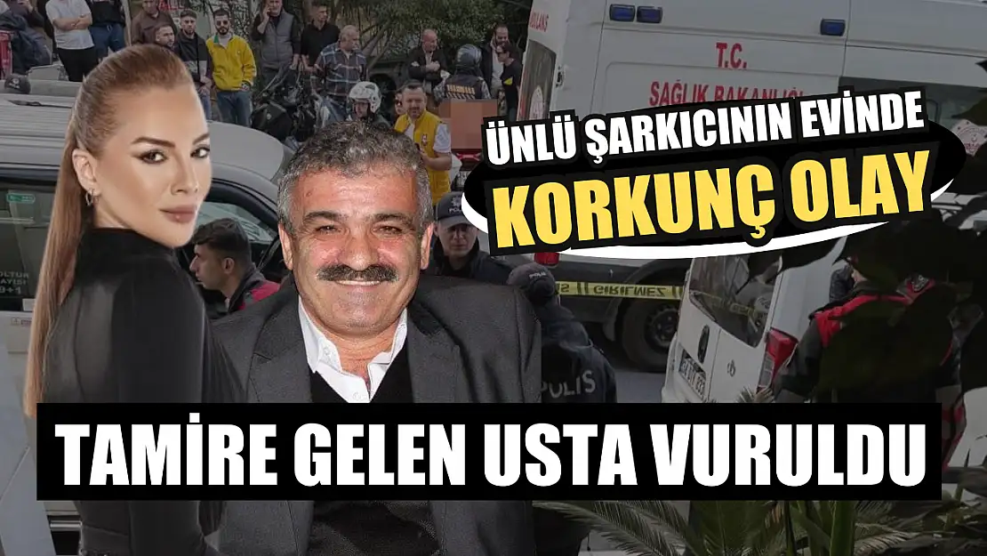 Ünlü şarkıcının evinde korkunç olay