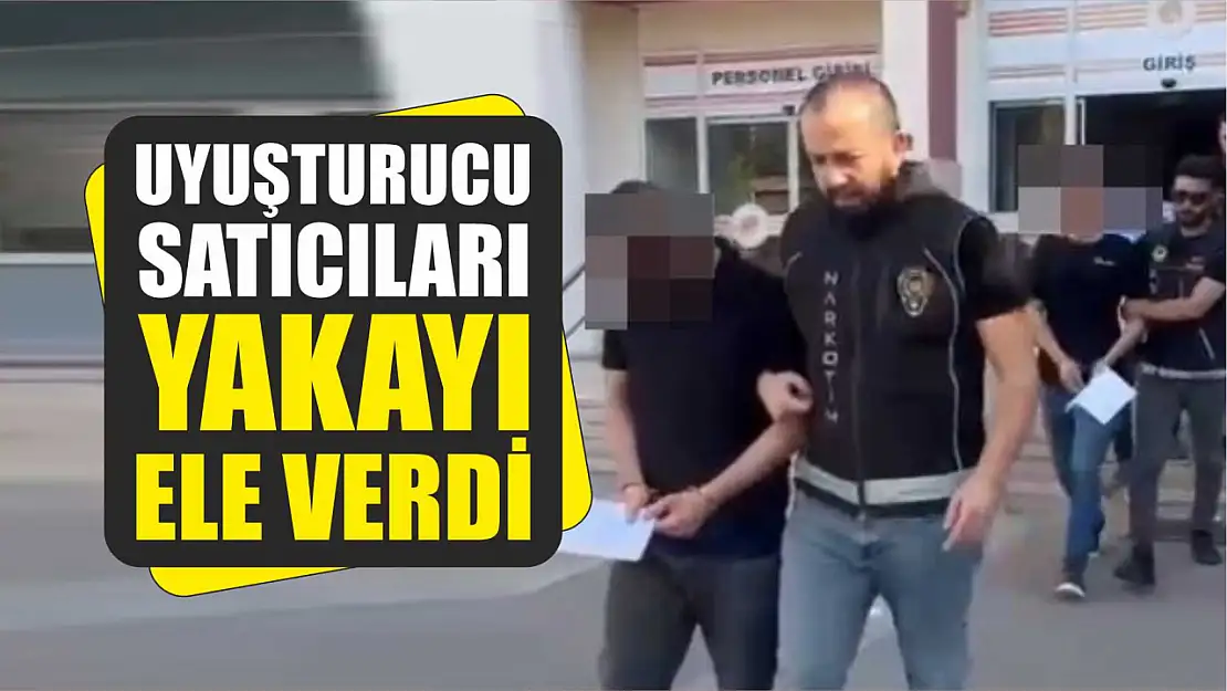 Uyuşturucu satıcıları yakayı ele verdi