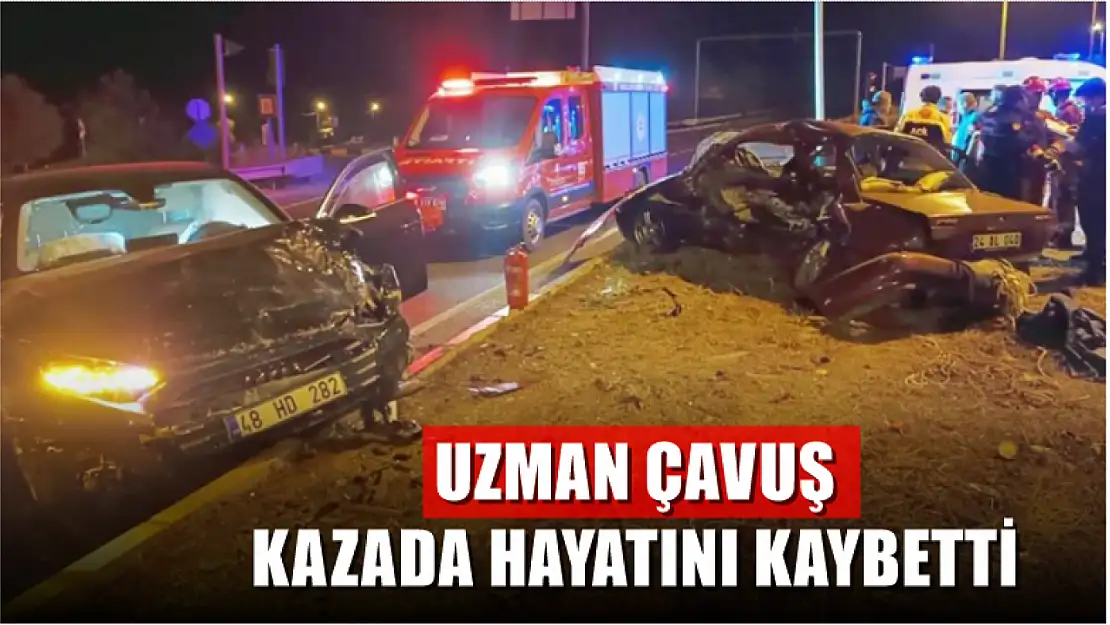 Uzman Çavuş Kazada Hayatını Kaybetti