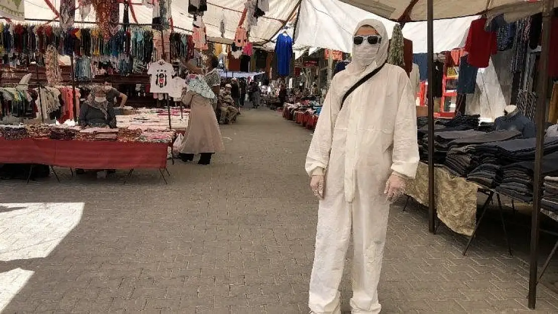 Vatandaş tam teşekküllü Covid-19 önlemi dikkat çekiyor