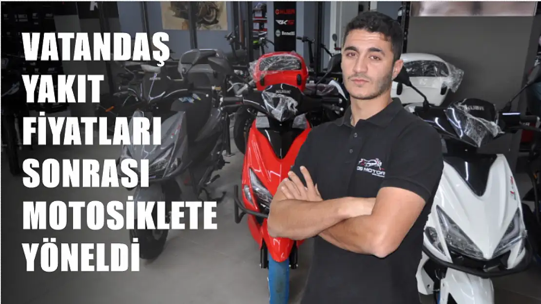 Vatandaş Yakıt Fiyatları Sonrası Motosiklete Yöneldi