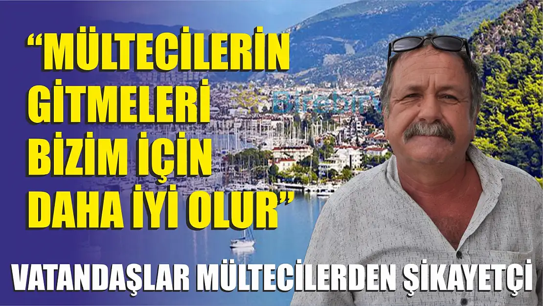 Vatandaşlar Mültecilerden Şikayetçi