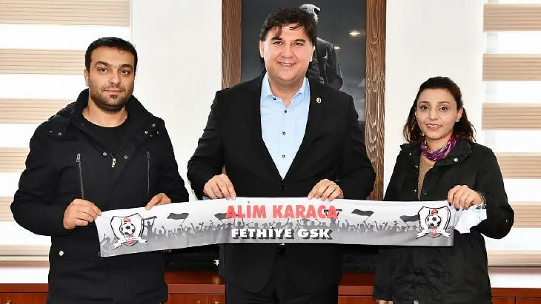 Yalı Taksi ve Fethiye GSK Spor Kulübü'nden Karaca'ya ziyaret