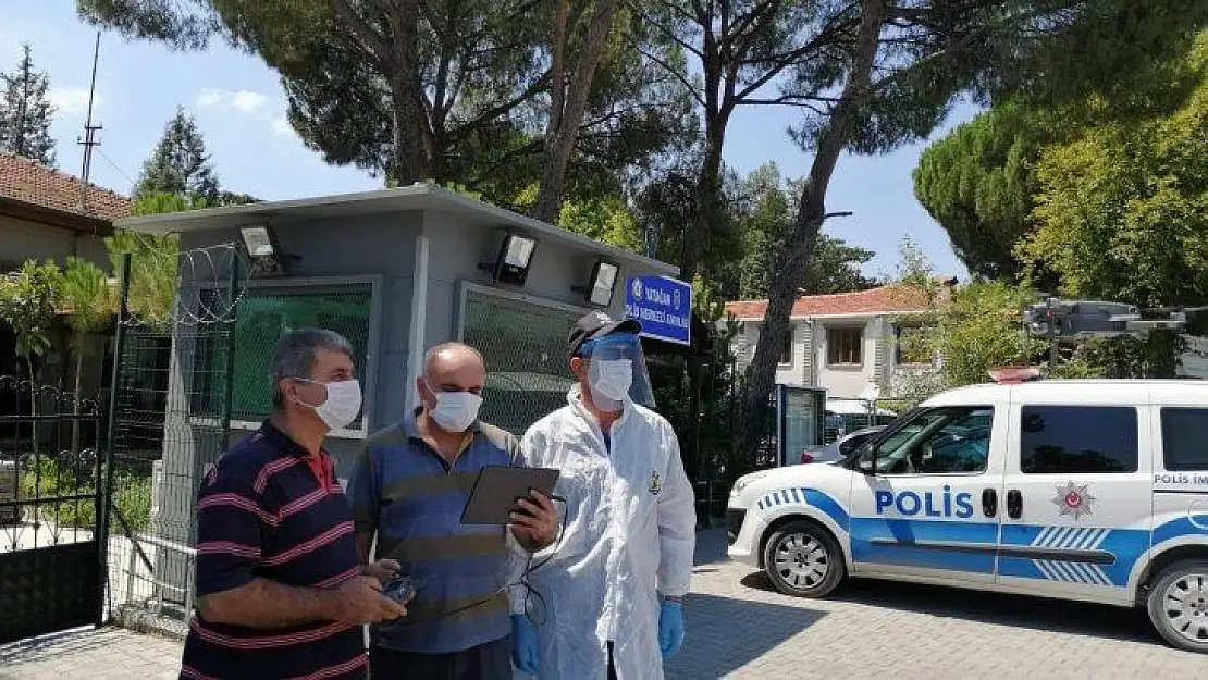 Yatağan'da Drone ile Denetim