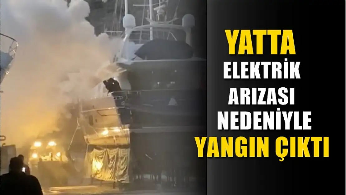 Yatta elektrik arızası nedeniyle yangın çıktı