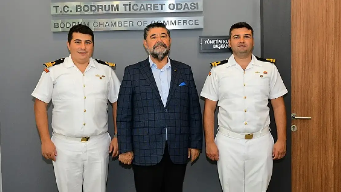 Yeni Bodrum Sahil Güvenlik Komutanından Ziyaret