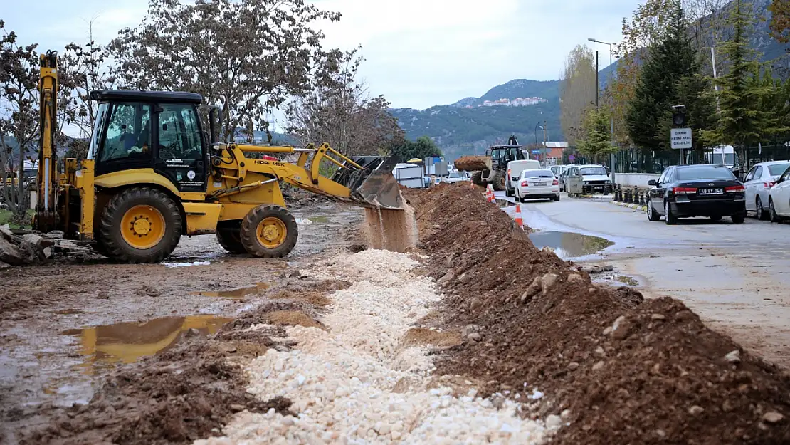 Yeni Otogar Yolunda Çalışmalar Devam Ediyor