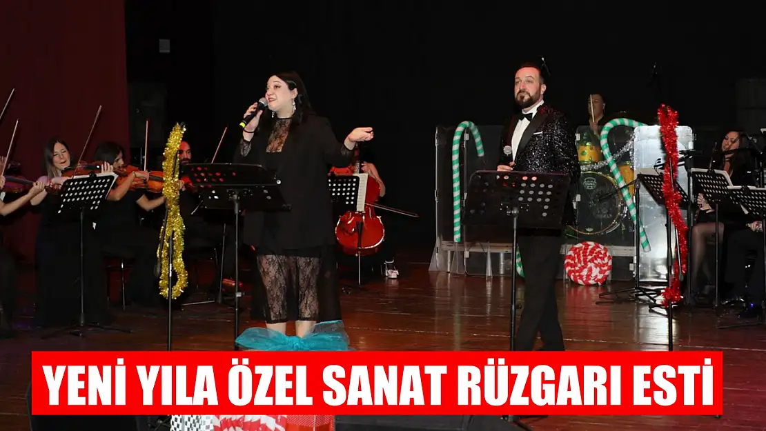 Yeni yıla özel sanat rüzgarı esti