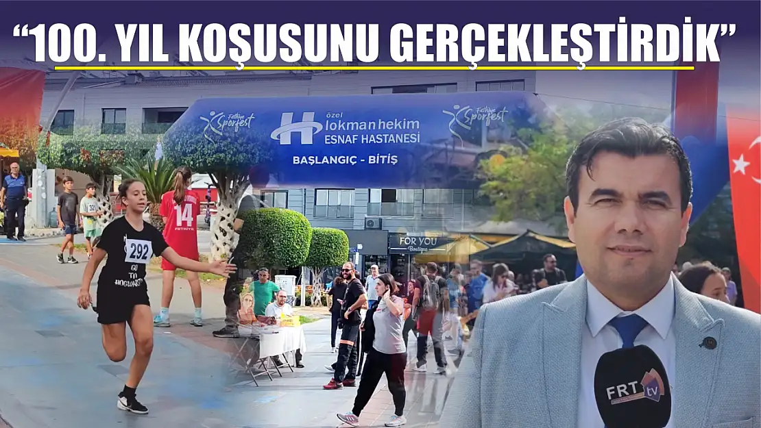 Yiğit, '100. Yıl koşusunu gerçekleştirdik'