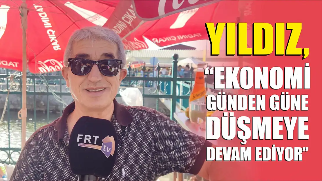 Yıldız, 'Ekonomi günden güne düşmeye devam ediyor'