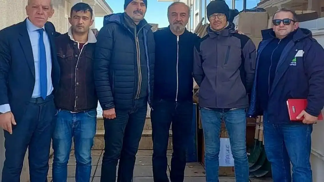 YILMAZ ERDOĞAN FETHİYE'DEN 3 KAMYON YARDIM GÖNDERDİ