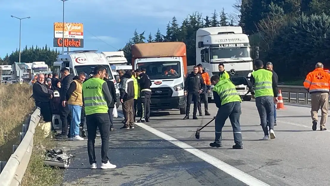 Yolcu otobüsüyle tır çarpıştı, çok sayıda yaralı var