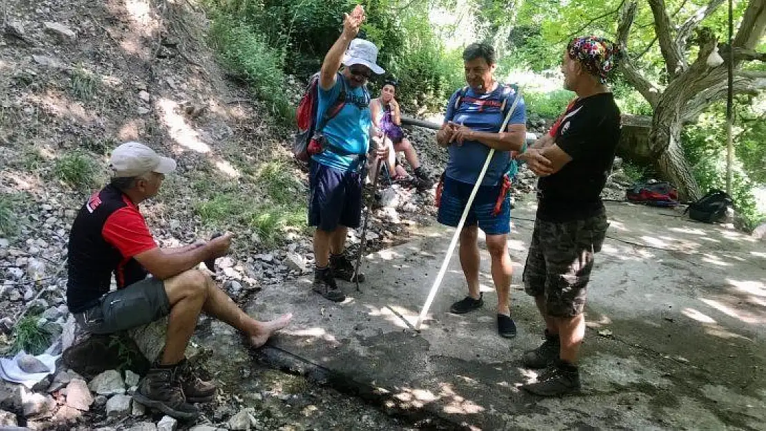 Zirve Dağcılık Üyeleri Karadağ Kanyonunda Serinledi