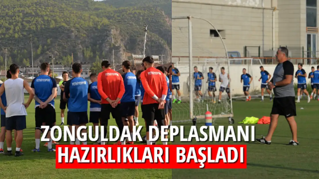 ZONGULDAK DEPLASMANI HAZIRLIKLARI BAŞLADI