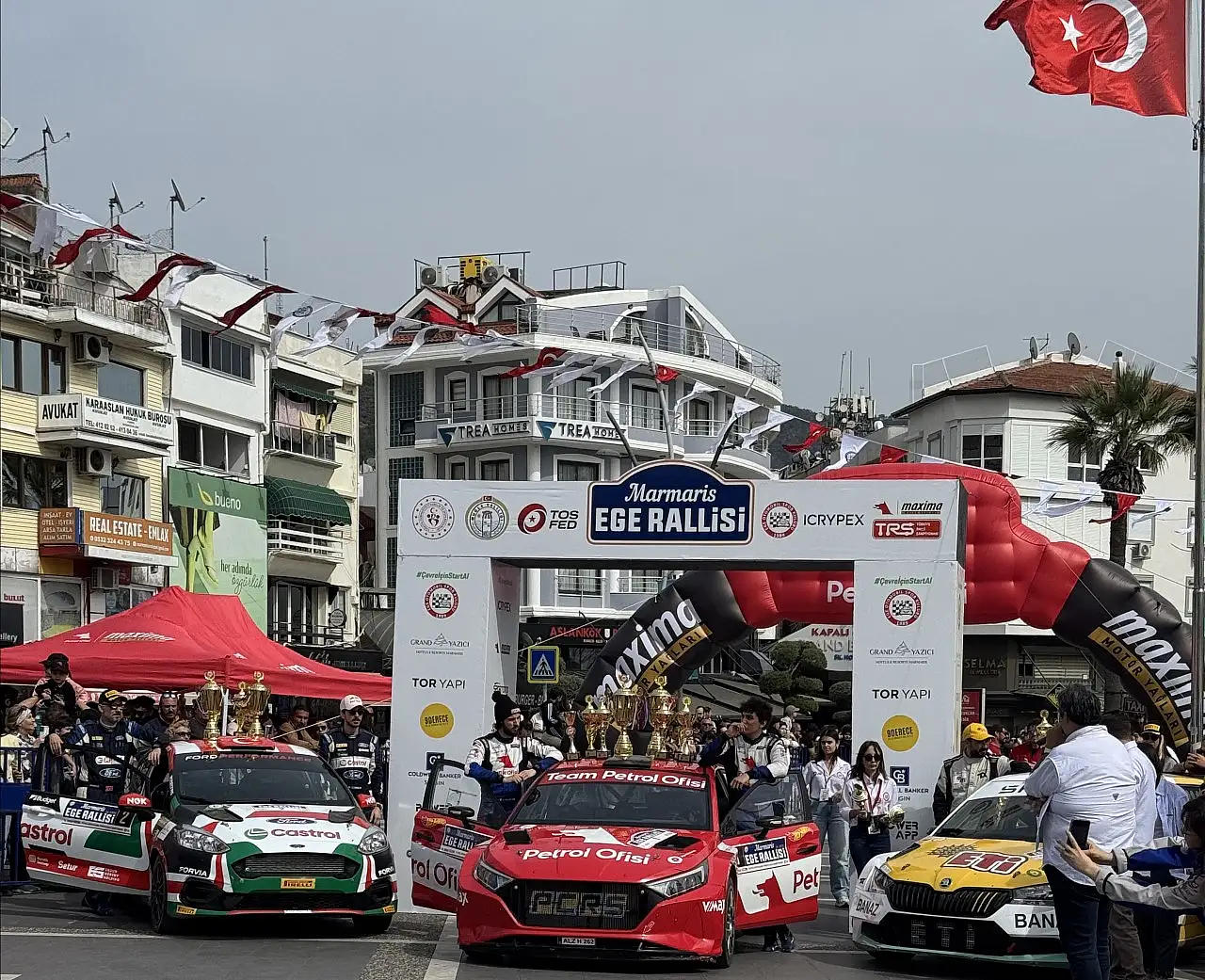 Petrol Ofisi Maxima 2025 Türkiye Ralli Şampiyonası'nın 1. ayağı tamamlandı