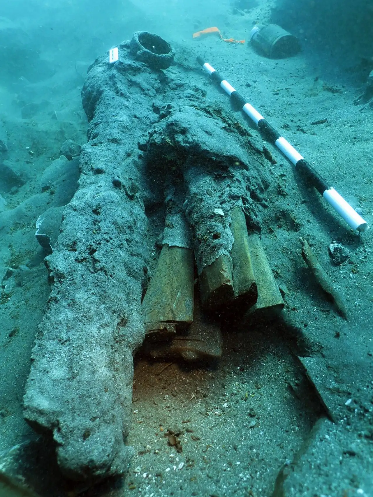 Datça'daki Osmanlı dönemi batığında yeni buluntular