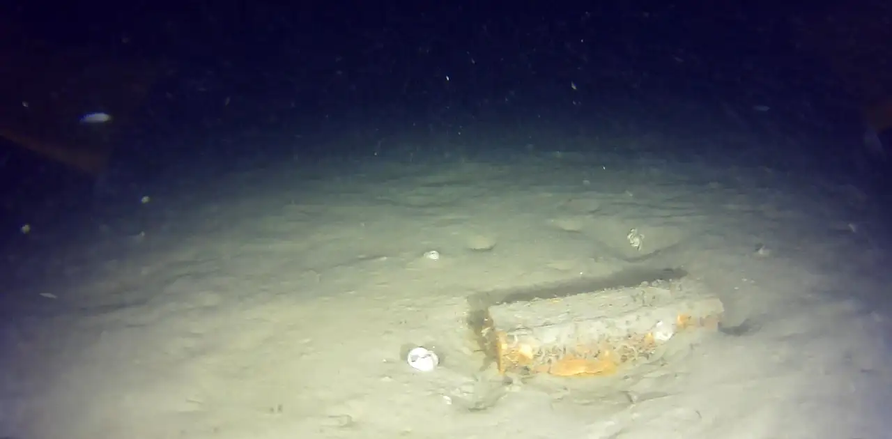 Marmara Denizi'ne 50 yıl önce düşen uçağın yeni parçaları bulundu