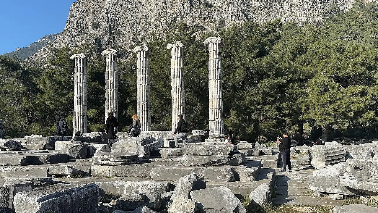 Didim kış aylarında da gezginlerin uğrak noktası oluyor