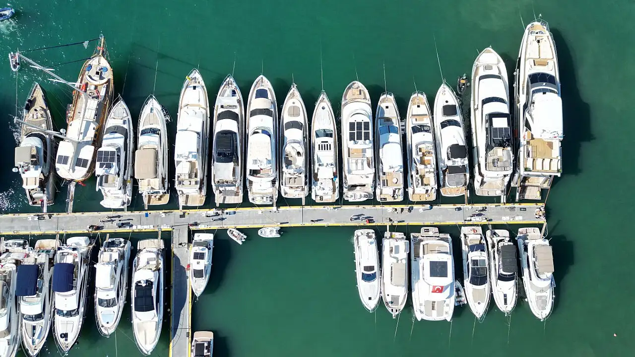 Bodrum Boat Show Fuarı'nda lüks yatlar görücüye çıkacak