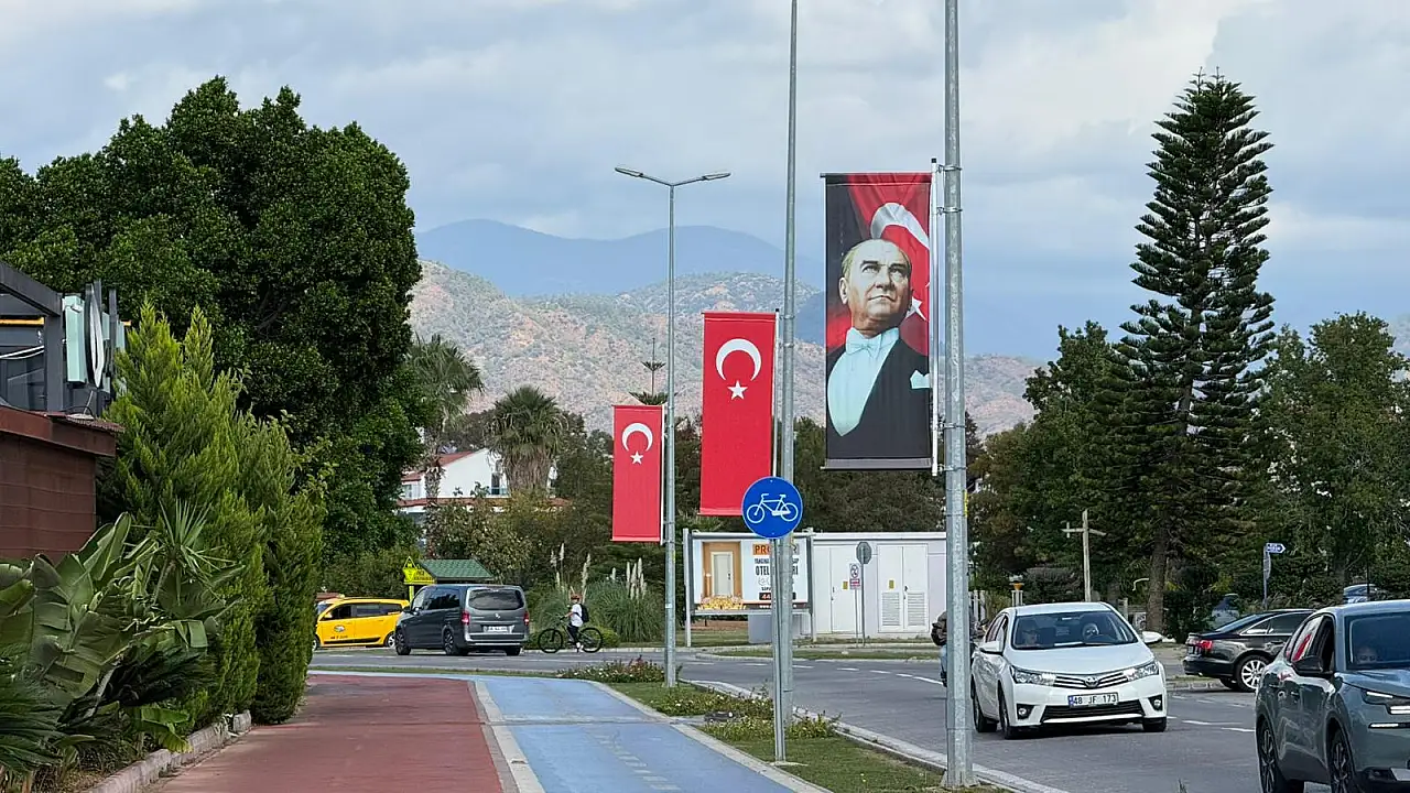 Fethiye Sahil Bandı'nda gururlandıran görüntü