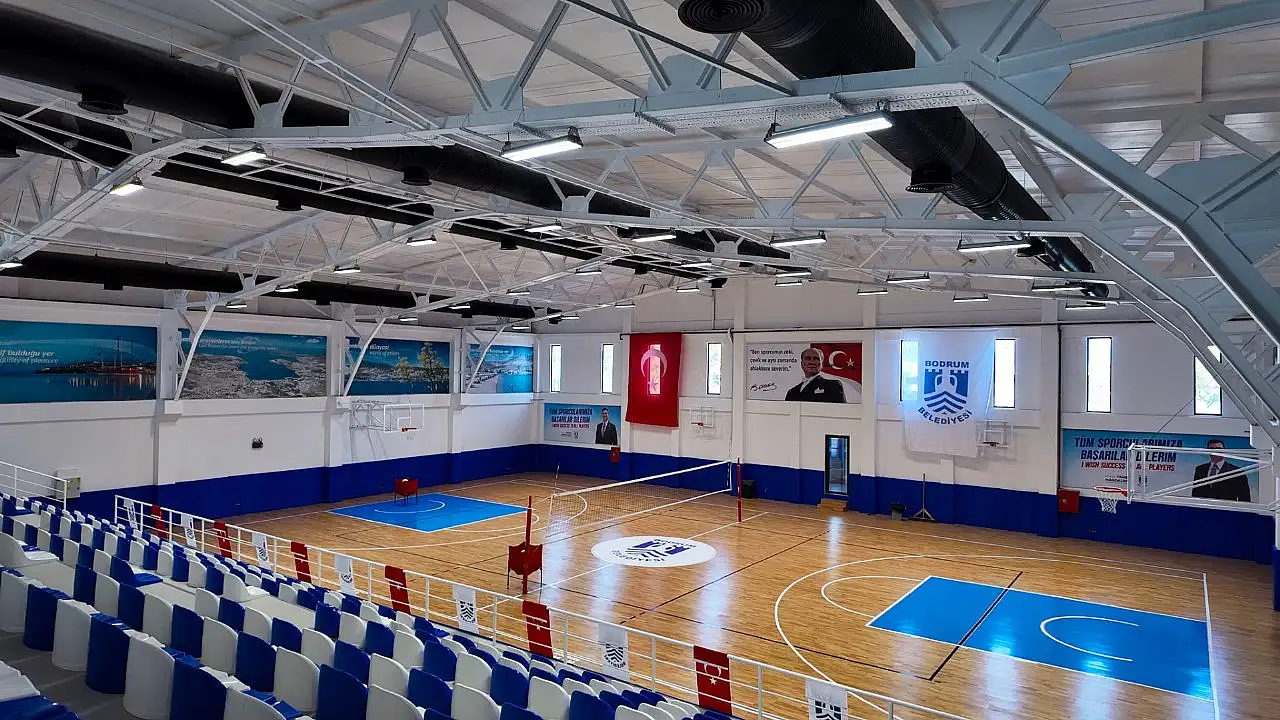 Bodrum'da Serbay Ilıcak Kültür ve Spor Kompleksi törenle açıldı