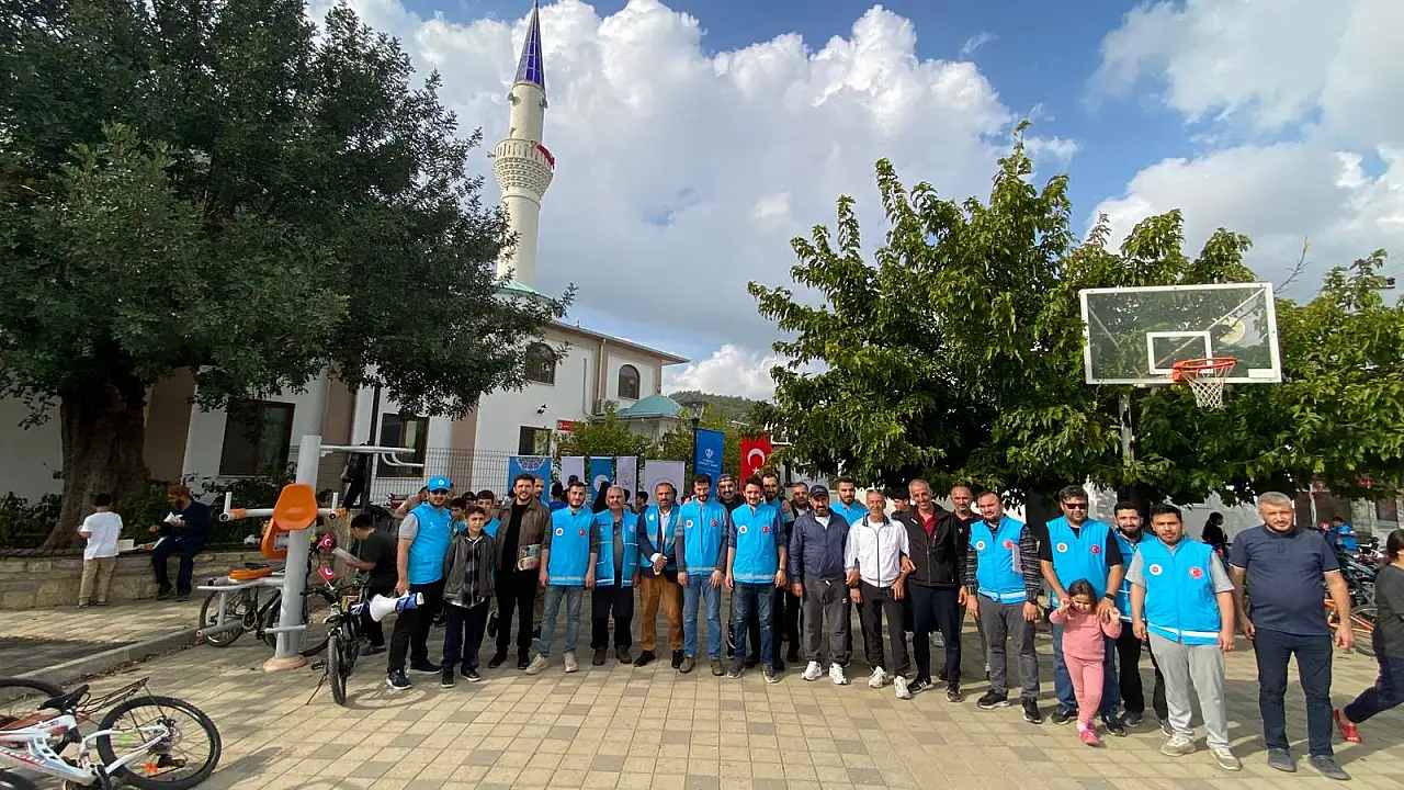 Bodrum'da 'Pedal çevir, adım at' etkinliği düzenlendi