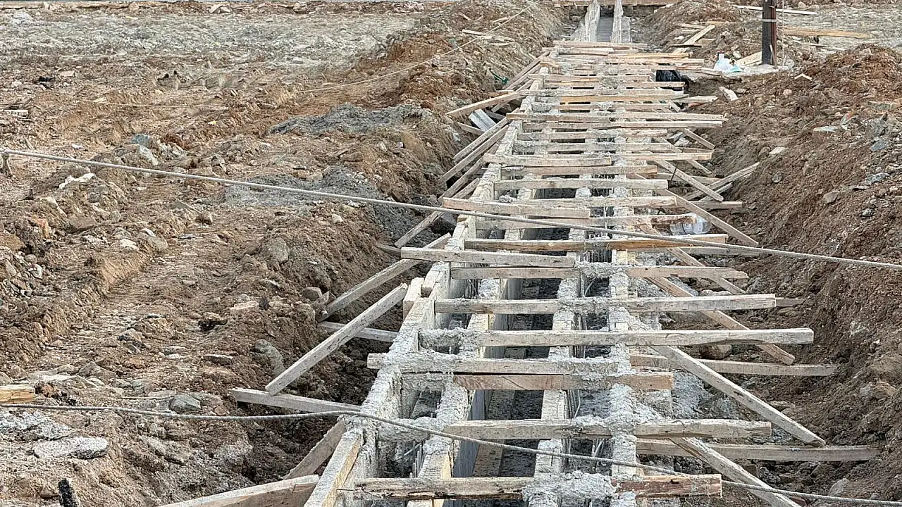 Fethiye Pazar Pazarı'ndaki altyapı çalışması devam ediyor