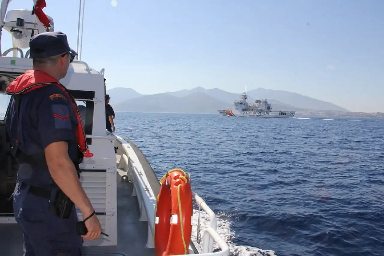 TCSG Umut, Datça açıklarında göreve başladı