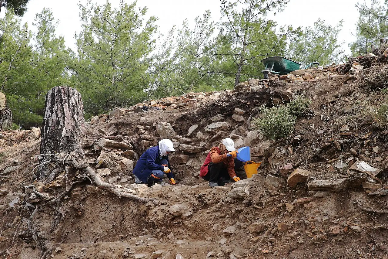 Muğla'da Selçuklu dönemine ait yapılar bulundu