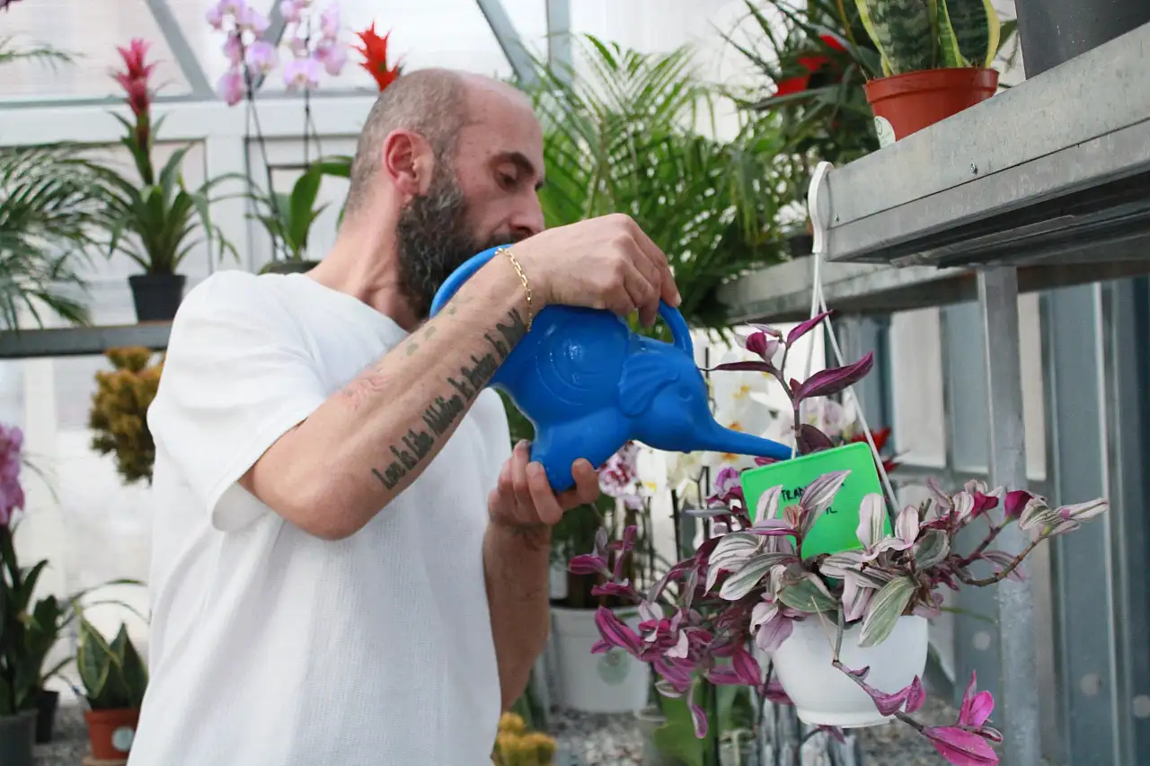 Çiçek Doktoru Ersan: 'İnsanlar bitkileriyle ilgili yaşamış oldukları sorunları bana iletiyor, ben de onlara çözümler üretiyorum'