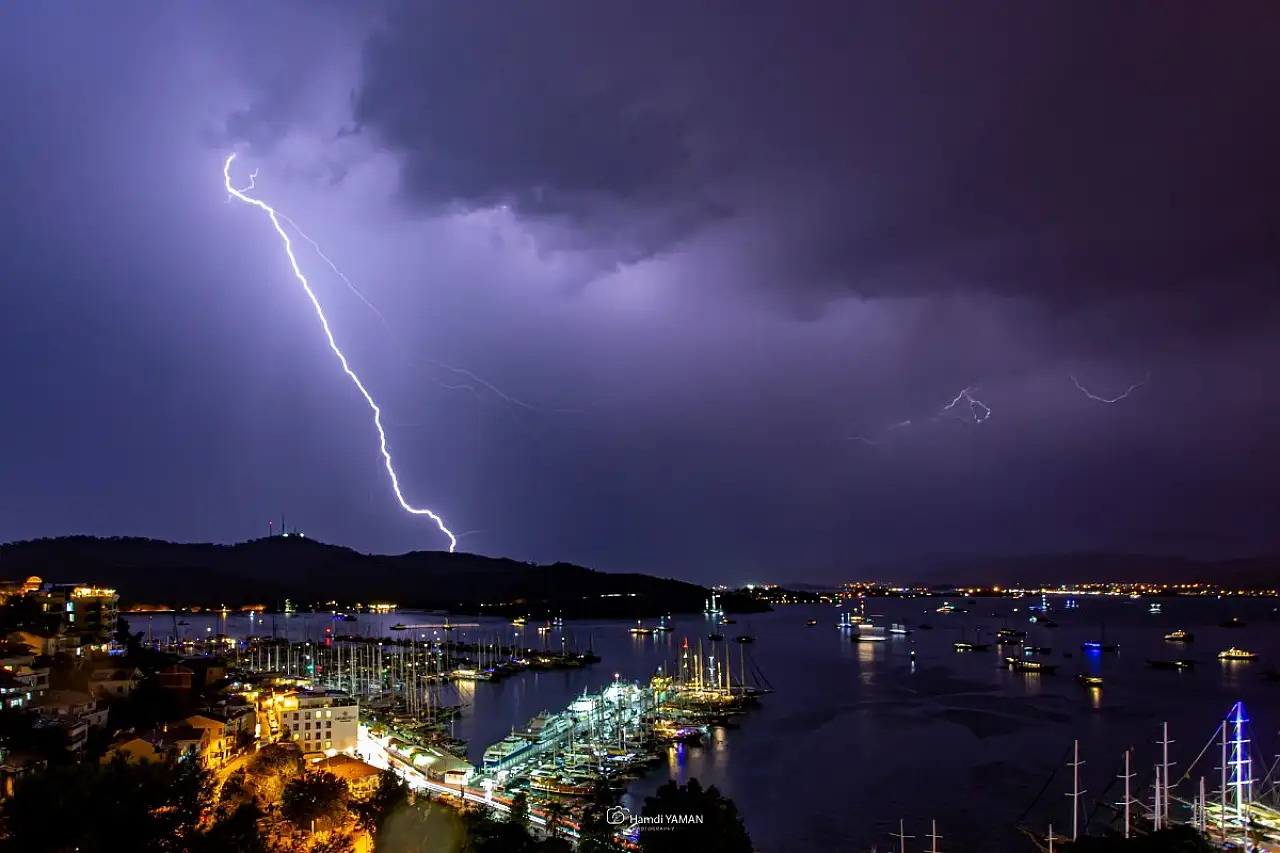 22 Ocak Fethiye Hava Durumu: Kuvvetli Sağanak Yağış Etkili Olacak