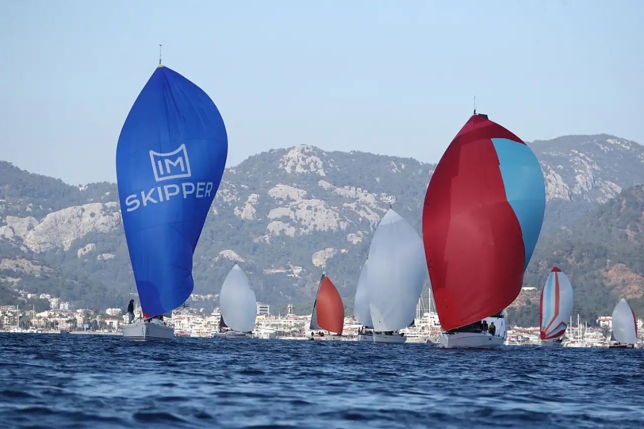 Marmaris MIYC Kış Trofesi Yat Yarışları'nın 1. ayağı tamamlandı