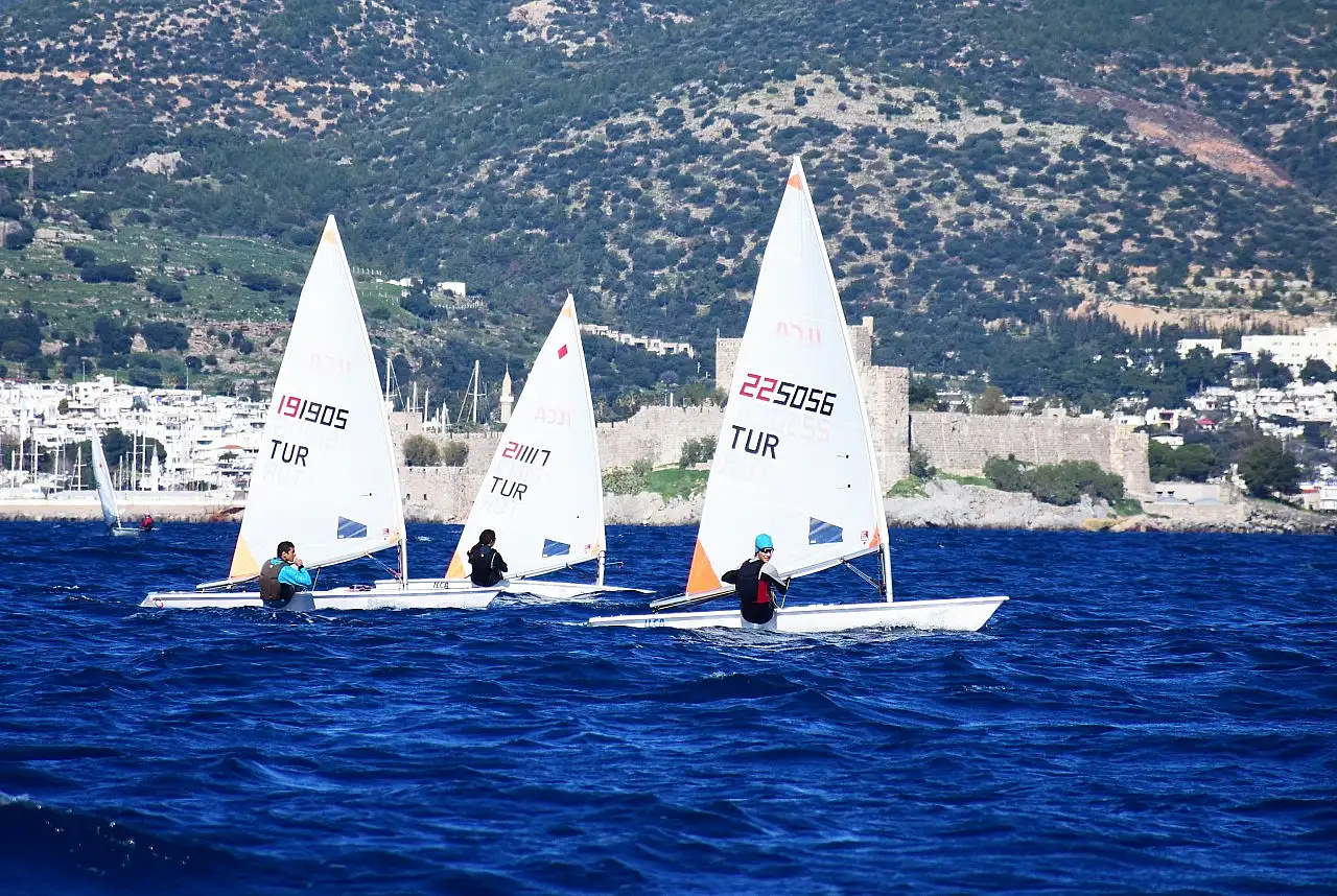 Bodrum'da Avrupa Kupası Yelken Yarışları'nın ilk etabı yapıldı