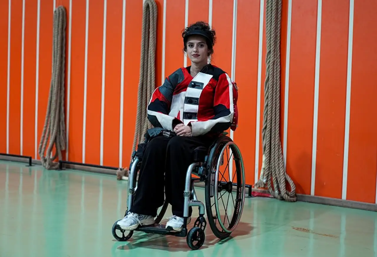 Engelleri atıcılıkla aşan genç kadın, hayatında yeni bir sayfa açtı