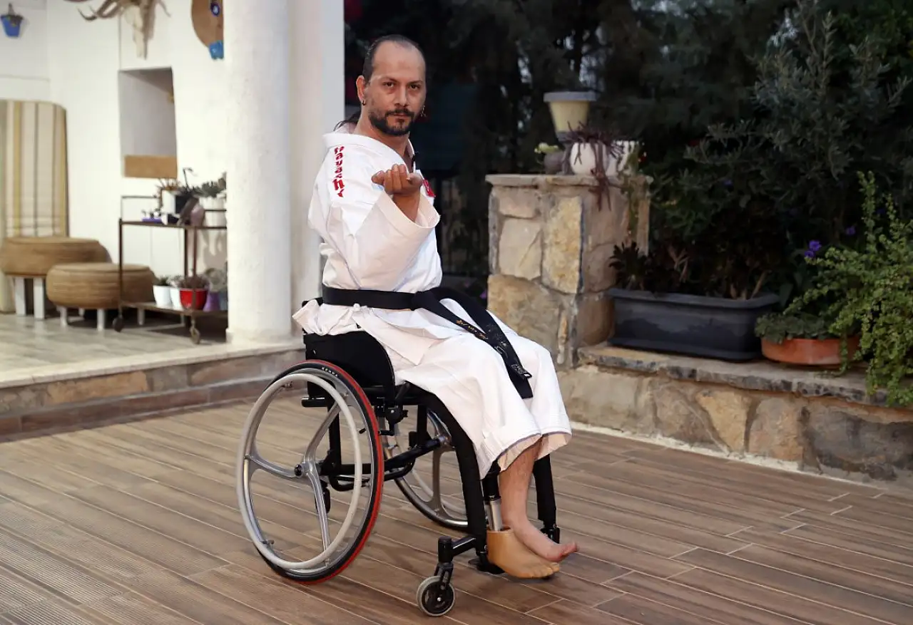 Parakarate sporcusu Deniz Korudağ'ın yeni hedefi milli hakemlik