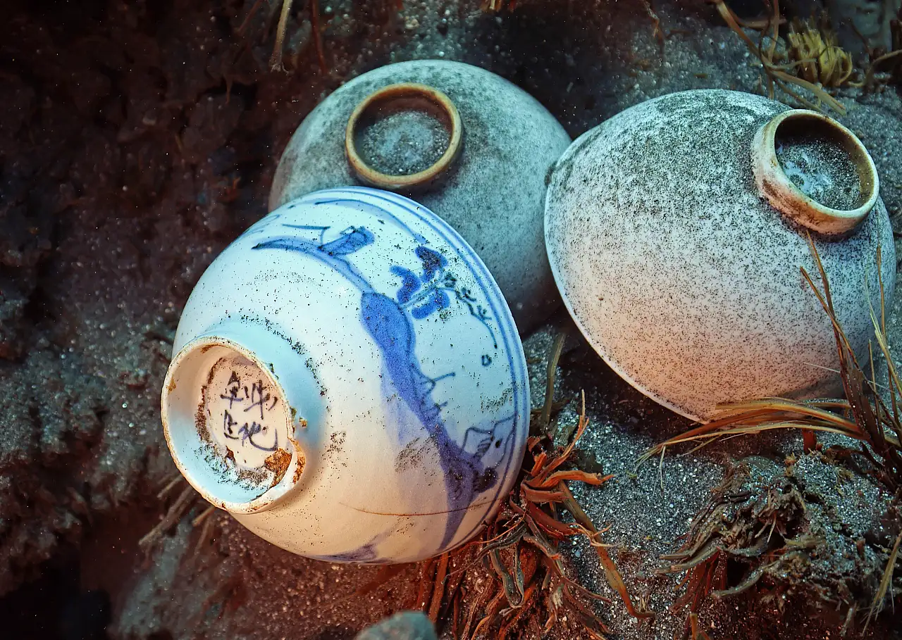 Datça açıklarındaki Osmanlı batığından 'bir müzeyi dolduracak kadar eser' çıktı