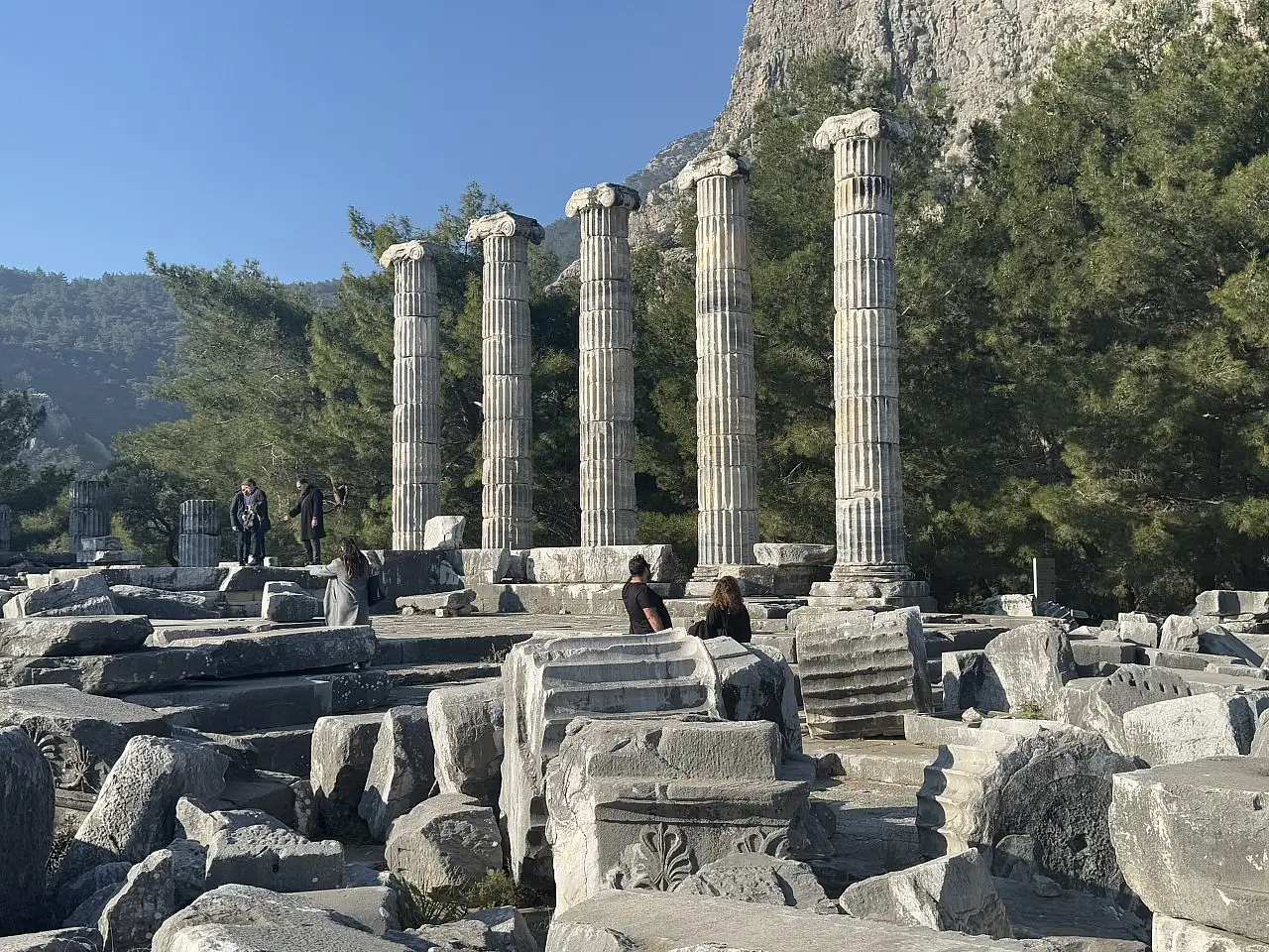 Didim kış aylarında da gezginlerin uğrak noktası oluyor