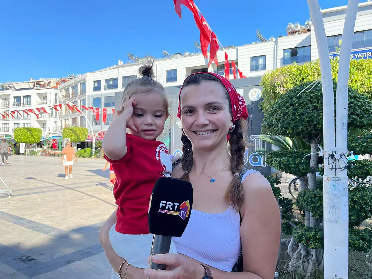 Fethiye'de 29 Ekim Heyecanı: 'Cumhuriyet bizim için özgürlük demek'