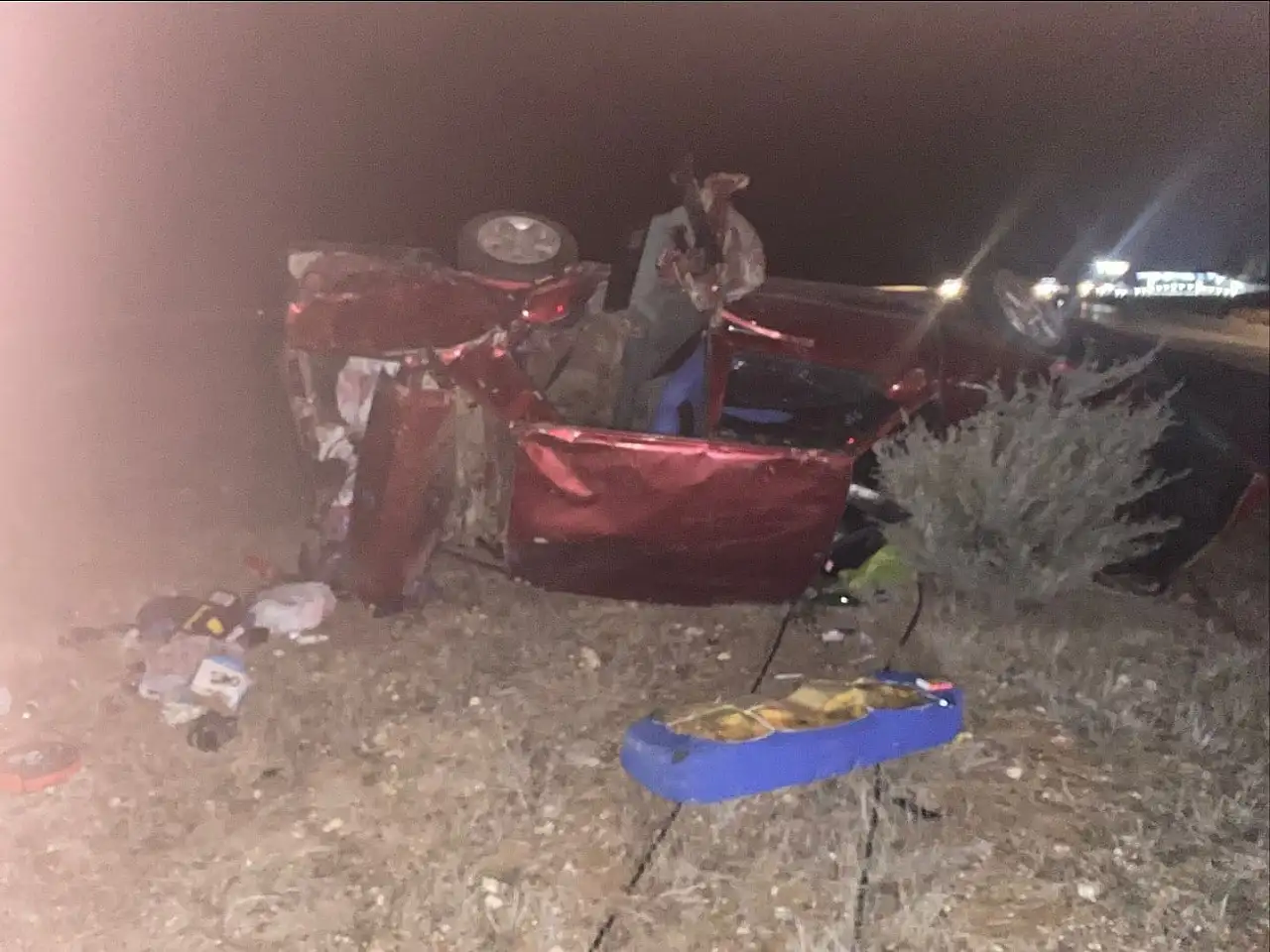 Takla atan Tofaş'ın sürücüsü hayatını kaybetti