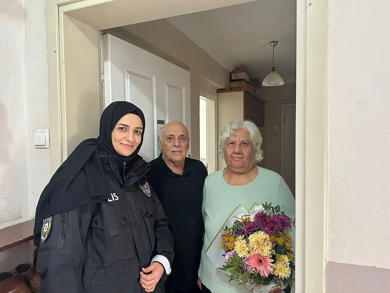 Muğla İl Emniyet Müdürlüğü'nden Şehit Ailelerine Yeni Yıl Ziyareti