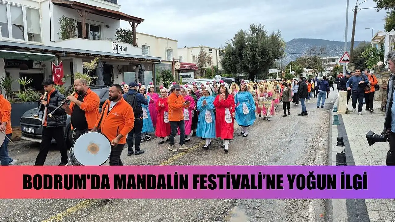 Bodrum'da Mandalin Festivali'ne yoğun ilgi