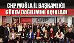 CHP Muğla İl Başkanlığı Görev Dağılımını Açıkladı