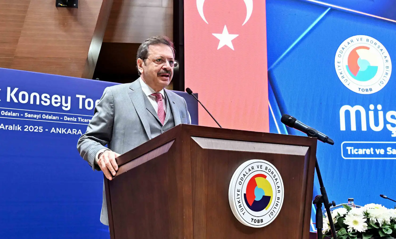 Başkan Çıralı,  Ankara'da Tobb Müşterek Konsey Toplantısına Katıldı