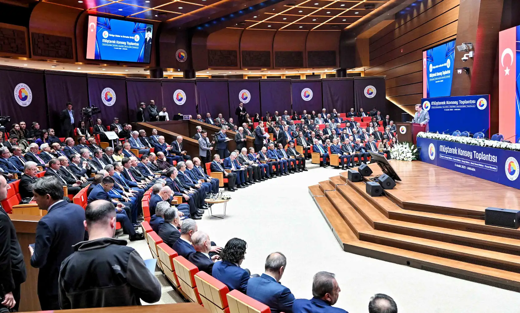 Başkan Çıralı,  Ankara'da Tobb Müşterek Konsey Toplantısına Katıldı