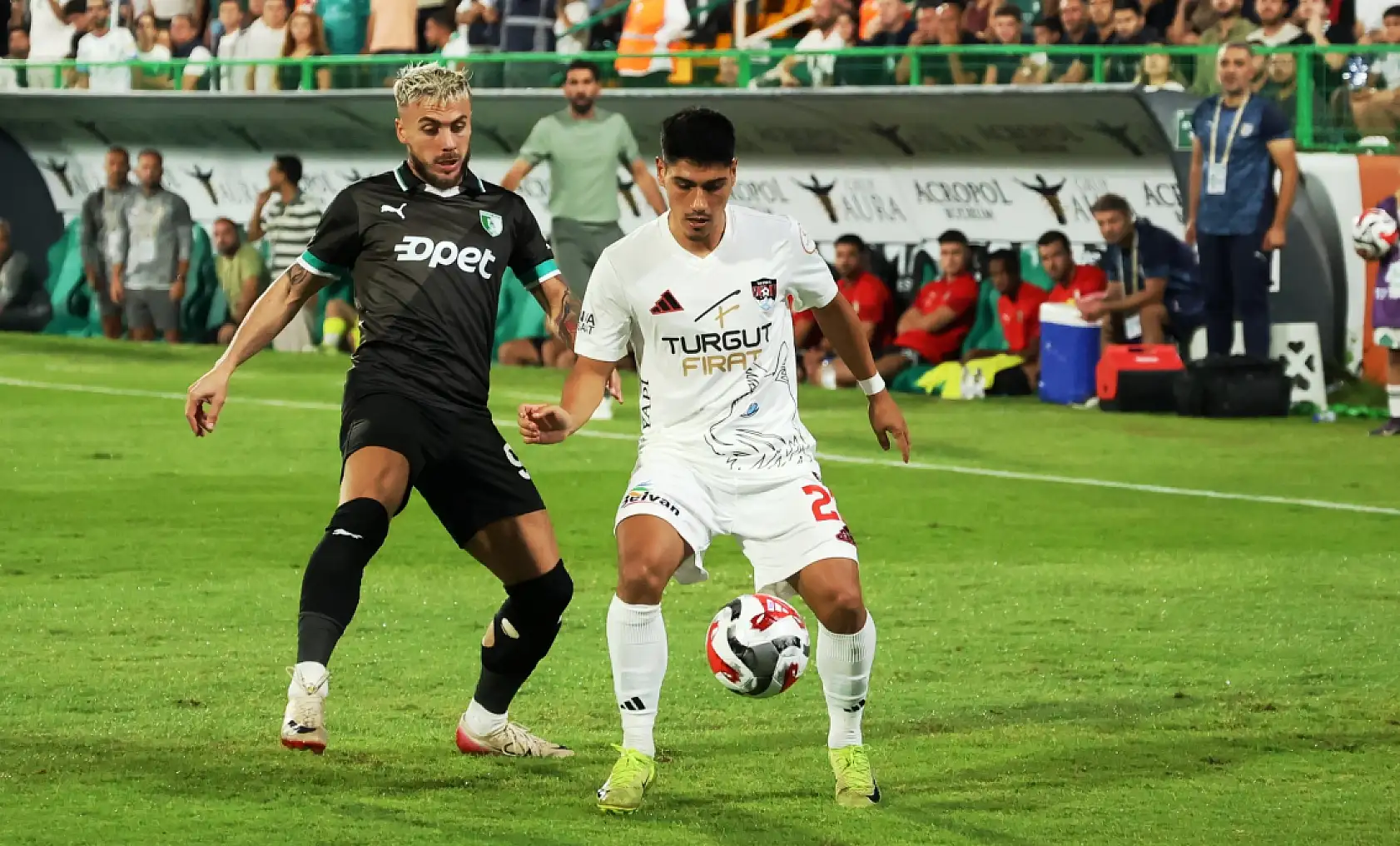 Trendyol 1. Lig'in 7. haftasında Bodrum FK, sahasında Vanspor FK'yı 2-0 mağlup etti