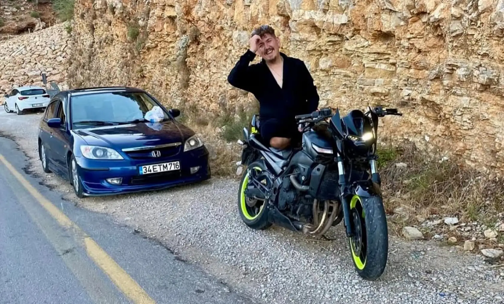 Fethiye'de motosiklet  kazası: Genç sürücü hayatını kaybetti