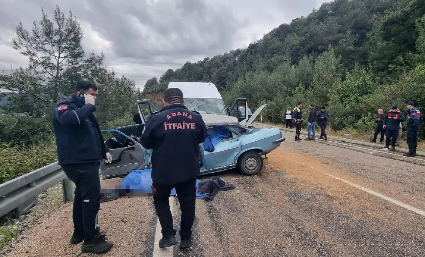 Feci kaza: 3'ü çocuk 5 ölü, 7 yaralı